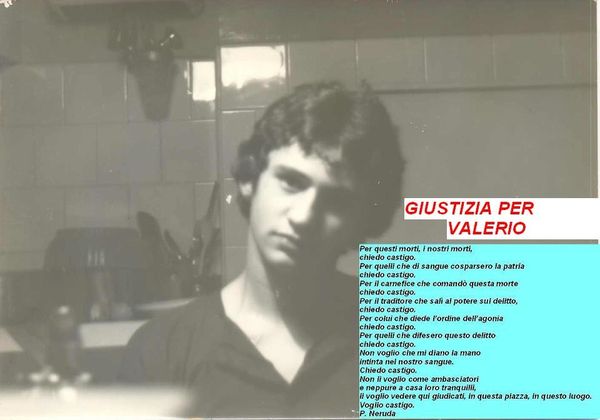 LA MORTE DI VALERIO E I SEGRETI DEL MINISTERO DEGLI INTERNI.