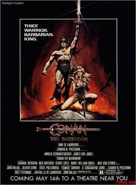 CONAN THE BARBARIAN-CONAN LE BARBARE -JOHN MILIUS 1982-
