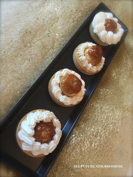 Tartelettes façon st honoré