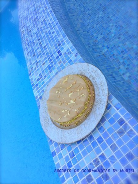 Entremet pana cotta caramel