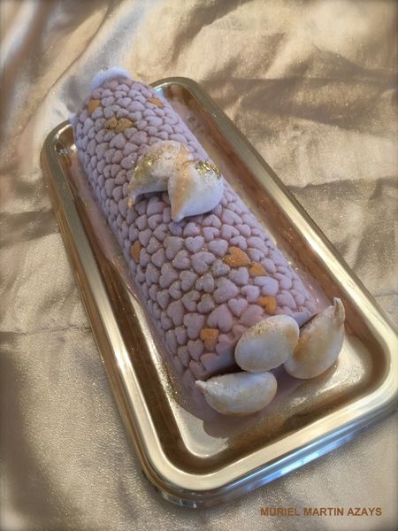 Bûche glacé gianduja