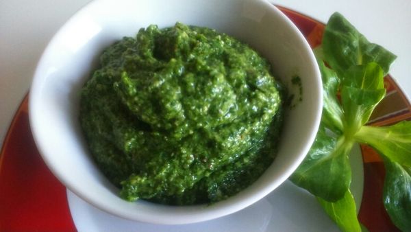 Pesto de mâche