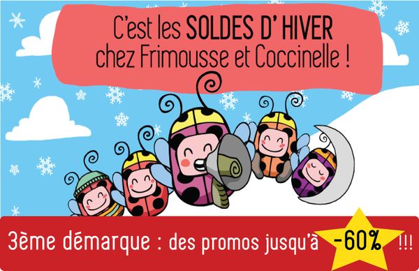 3ème et dernière démarque : des promos juqu'à 60%