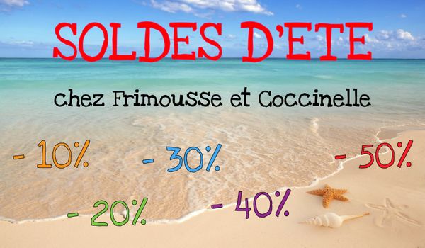 Soldes d'été chez Frimousse et Coccinelle : c'est parti lundi !