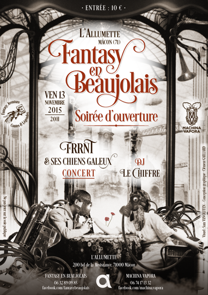 Concert d'ouverture du salon fantasy : vendredi 13 !!!