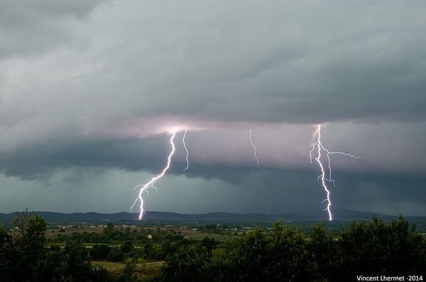 Violent orage du 20 juillet 2014 dans le Gard