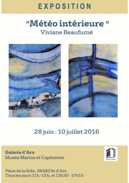 Exposition personnelle à l'île d'Arz