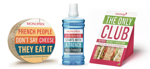 A Paris, Monoprix parle aux touristes