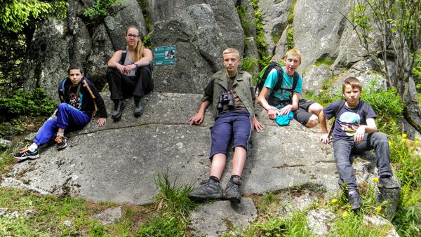 Pause méritée pour les naturalistes amateurs