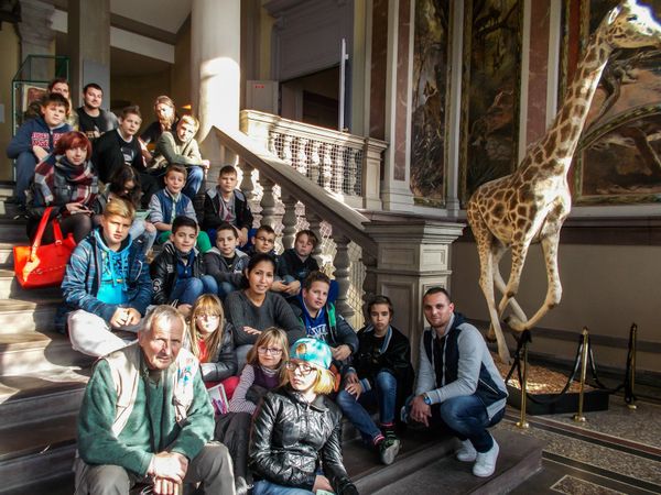 Les enfants de la Nichée découvrent le musée zoologique de Strasbourg