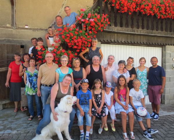 Photo souvenir des habitants du quartier nord