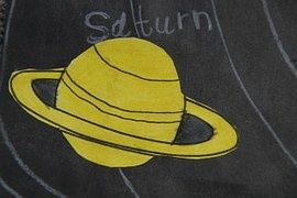 Dessin de Saturne sur Pixabay