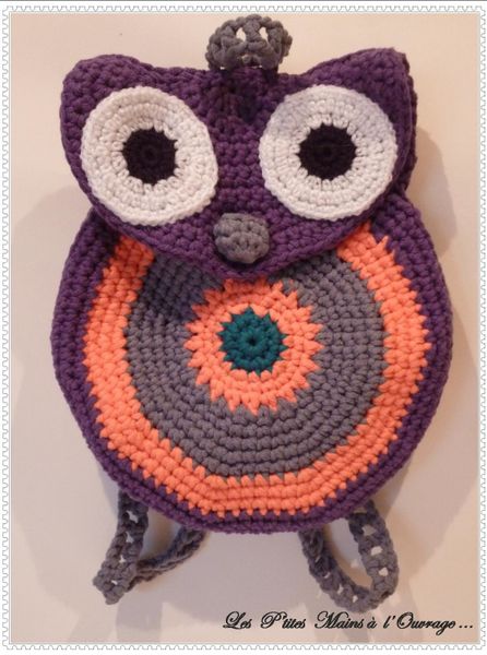 Sac à dos chouette