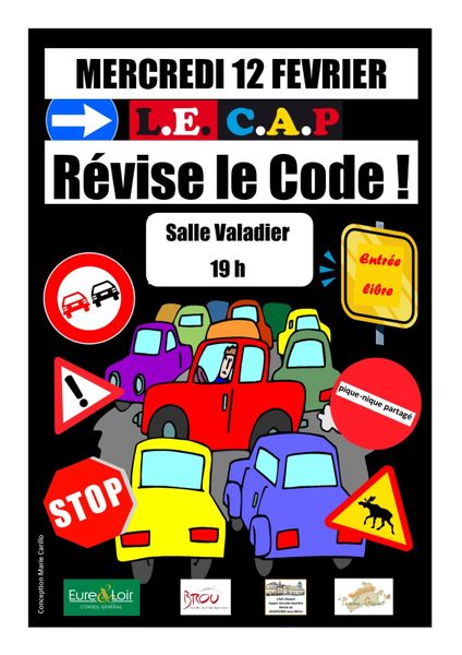 LECAP révise le Code de la route, le 12 février à Brou