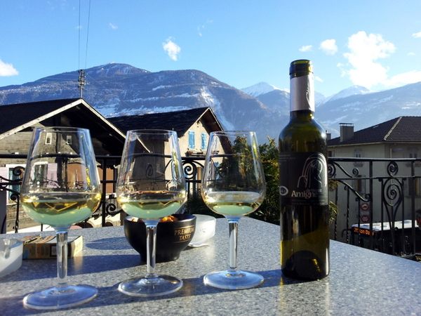 Neige, bains chauds & montagnes suisses