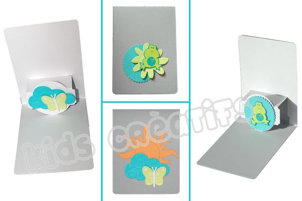 Carte pop-up des petites bêtes