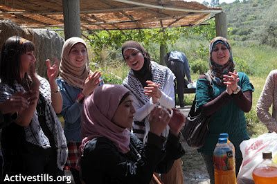 Hommage à nos femmes palestiniennes.