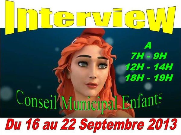 Interview du Conseil Municipal Enfants Sur Stefline Radio