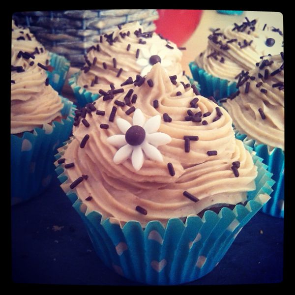 Cupcakes Mont Blanc (crème de marron)