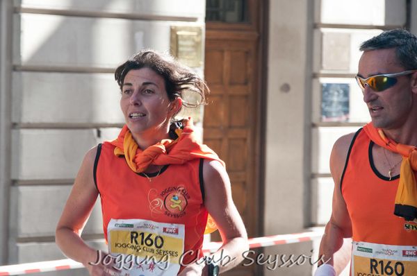 les jsc sur le marathon en relais de Toulouse