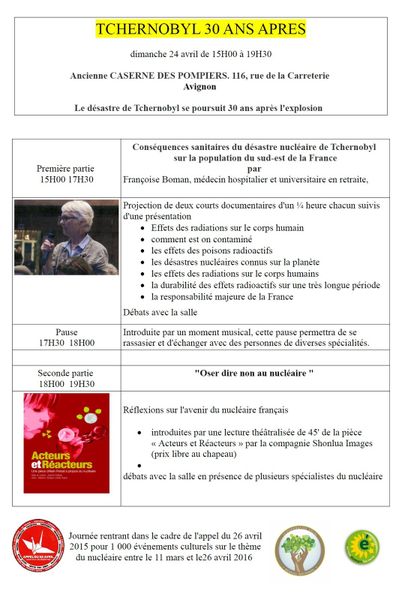 TCHERNOBYL 30 ANS APRES