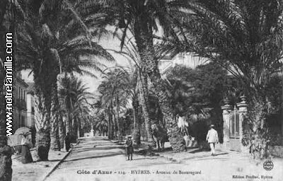 Hyeres d'hier à aujourd'hui