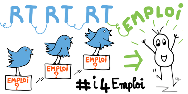 Changer l'emploi avec #i4Emploi ou le pouvoir du #