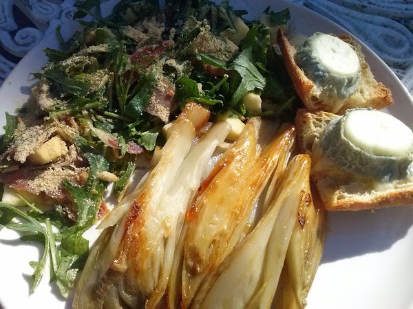 Idée recette : salade pré-printanière ;-)