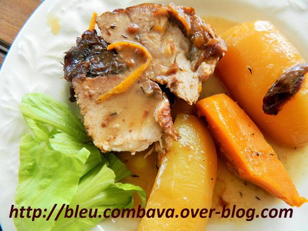 Rôti de Porc aux Pruneaux d'Agen à ma façon