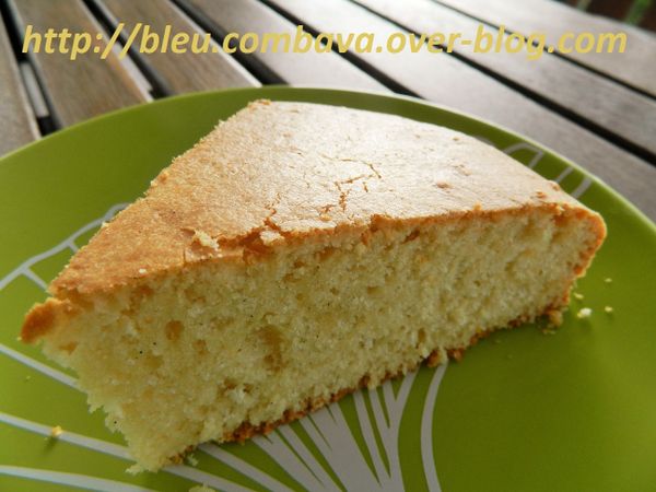 Moelleux à la Vanille de Gridelle