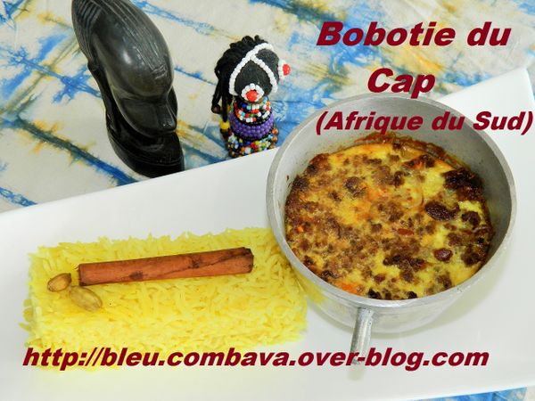 Bobotie du Cap (Afrique du Sud)