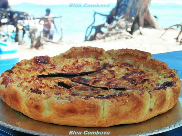 Tarte Pommes Poires Sésame