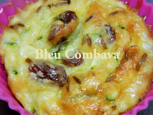 Petits Flans de Courgettes à l'Orientale