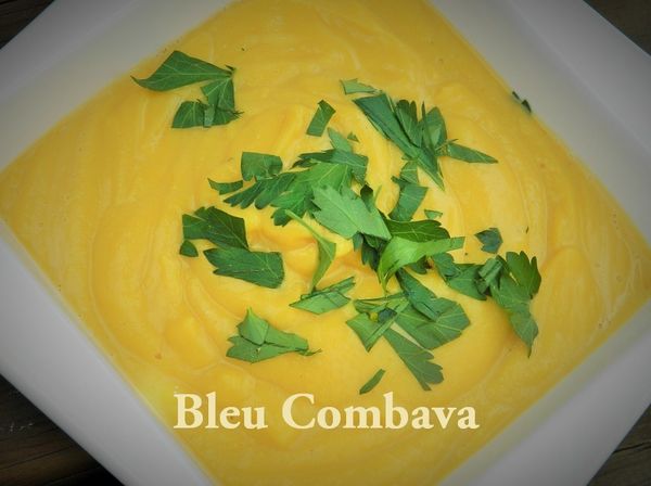 Mousseline de Butternut au Curry et Peanut Butter (Dakatine)