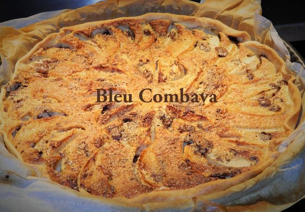 Tarte Pommes Poires Choco Tonka
