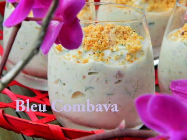 Mousse de Ricotta Méditerranéenne et son Crumble de Paesano