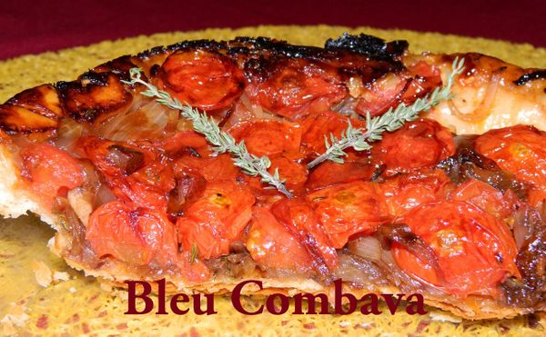 Tatin aux Tomates et Oignons Confits