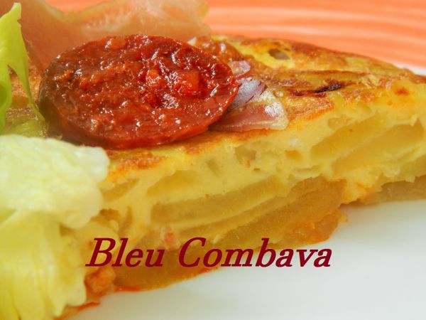 Tortilla De Ibericos (Omelette de charcuterie Ibériques)-Espagne