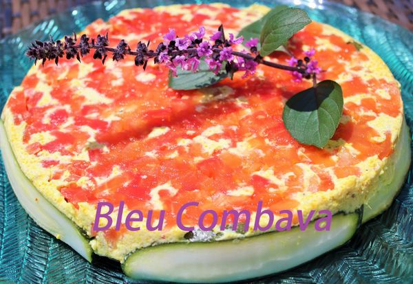 Gâteau Fraîcheur aux Légumes, Épices et Yaourt de Brebis