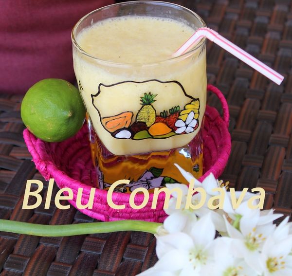 Smoothie Ananas Coco Banane Cardamome