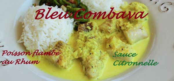 Poisson flambé au Rhum, sauce Citronnelle