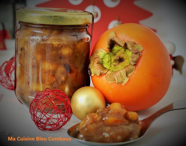Chutney de Kakis (accompagnement foie gras ou viande)