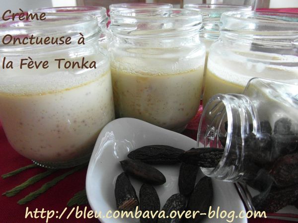 Crème Onctueuse à la Fève Tonka