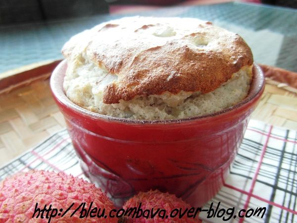 Soufflés aux Letchis (ceux de Nathy!)