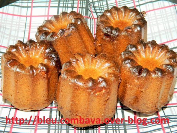 Cannelés à la Banane