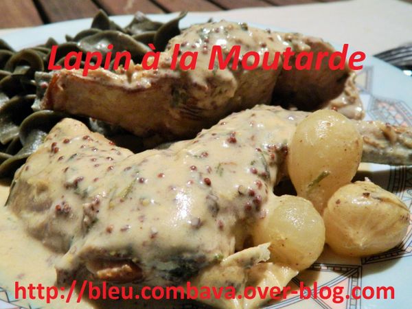 Lapin à la Moutarde de Sophie Dudemaine