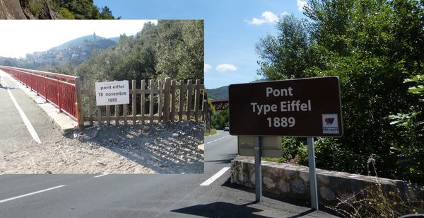 Refait à neuf et pour très cher, ce petit viaduc rouge qu’Eiffel n’a jamais fait.
