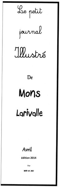 Le petit journal d'infos locales revient