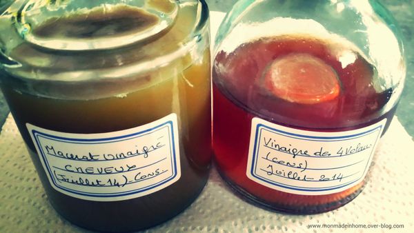 Macérâts DIY vinaigrés, huileux, glycérinés et HAG
