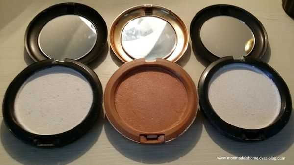 Compacter ses poudres maquillage (thématique)